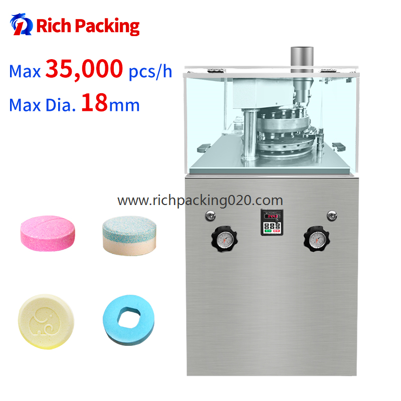 Zp-17 Pharmaceutical Automatic Rotary Tablet Press Machine