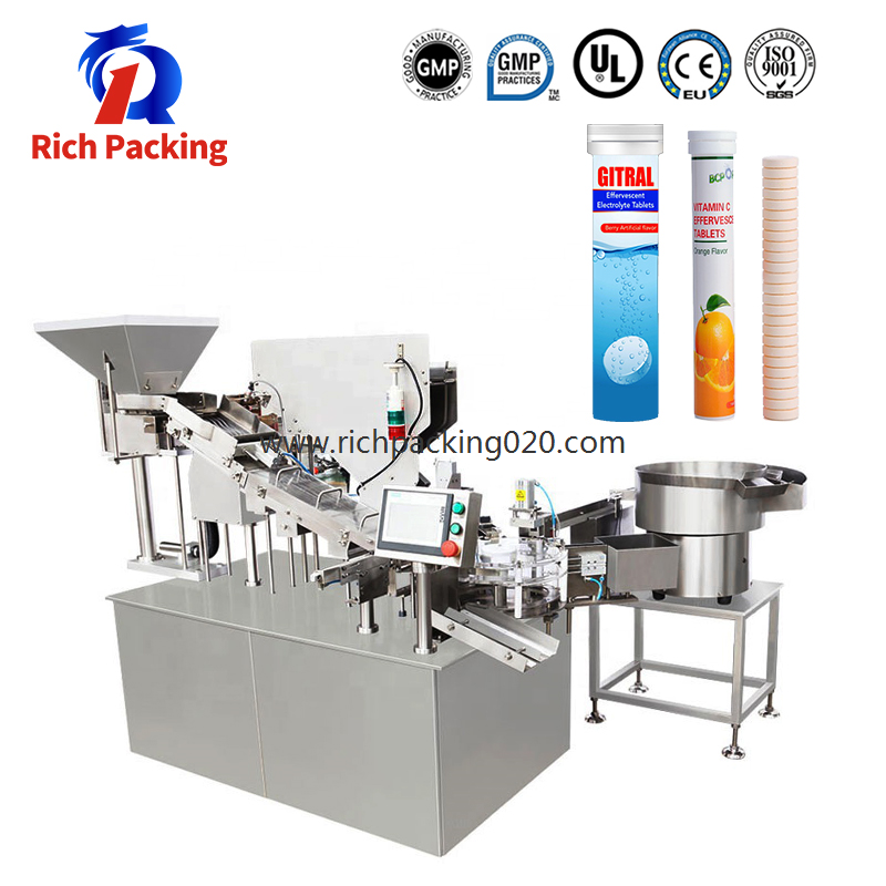 CE cGMP High Speed Automatic Tablet Counter Effervescent Tablet Counting Machine