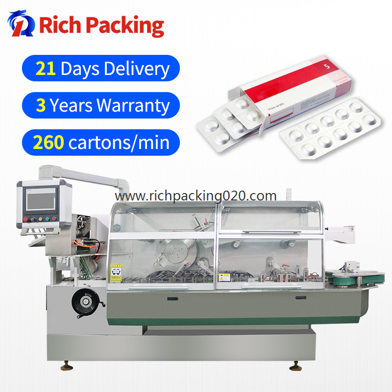 ZH-260W High Speed Automatic Bag Pouch Sachet Box Packing Cartoning Machine