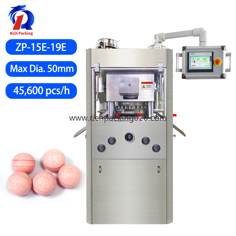 ZP 15/19E  Automatic High Speed And High Pressure Big Diameter Rotary Tablet Press Machine