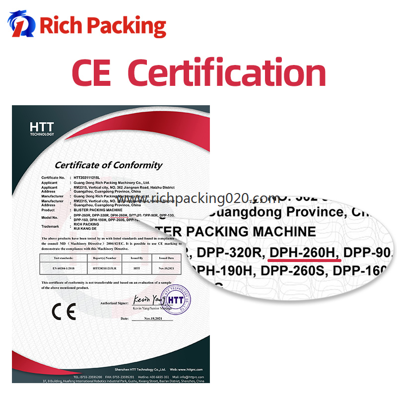 CE Alu PVC Pharmaceutical High Speed Roller Sealing Packaging Pill Capsule Tablet Blister Packing Machine