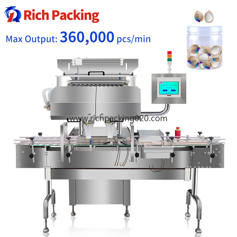 Single Lotion Egg Facial Mask Blister Sheet Board Plate Multi-Channel Automatic Counting Machine