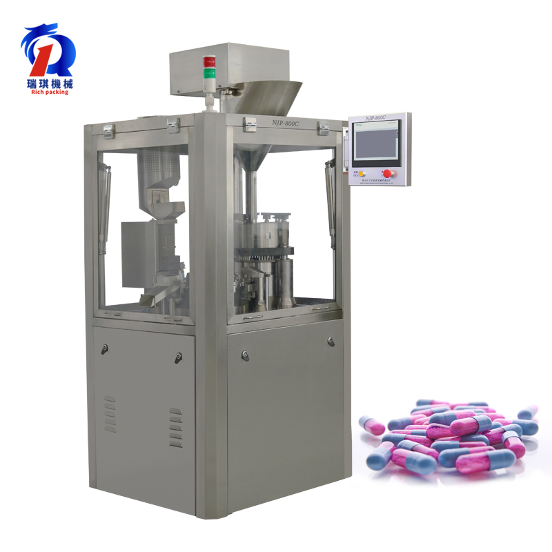 The cleaning method of automatic capsule filling machine