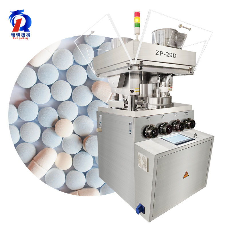 Operation principle of automatic pill tablet press machine