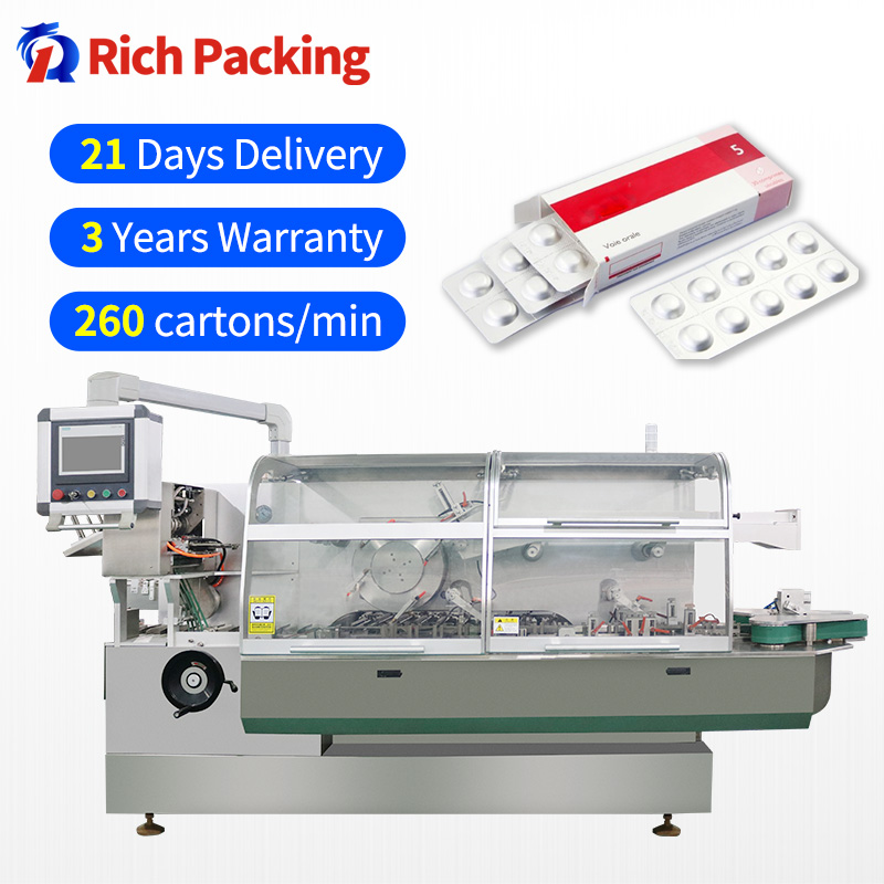 High Speed Cartoning Box Packing Machine