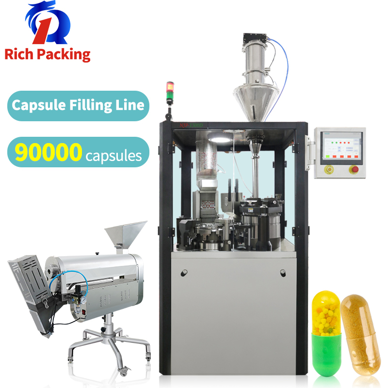 NJP 1500D High Speed 1500 Pcs/Min Automatic Capsule Filling Machine