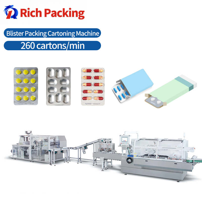 DPH-ZH-260W High Capacity Automatic Packaging Blister Carton Box Packing Machine