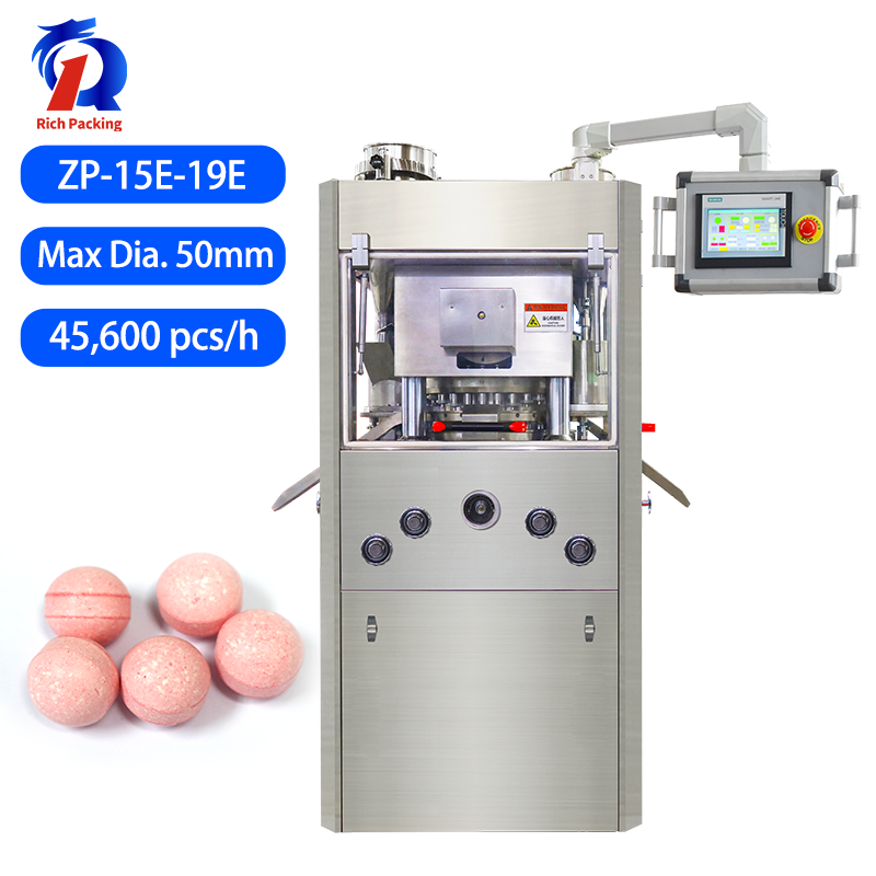 ZP 15/19E  Automatic High Speed And High Pressure Big Diameter Rotary Tablet Press Machine