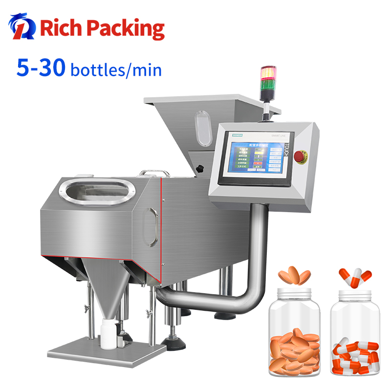 8 Lane Desktop Automatic Capsule Tablet Counting Machine