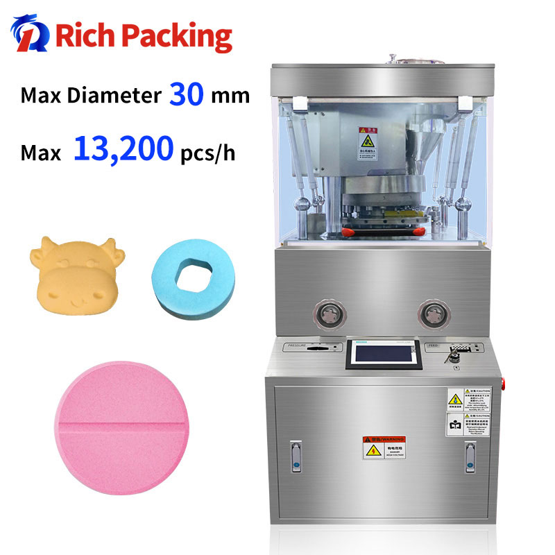 ZP-17D series big 40mm diameter tablet automatic rotary pill press machine