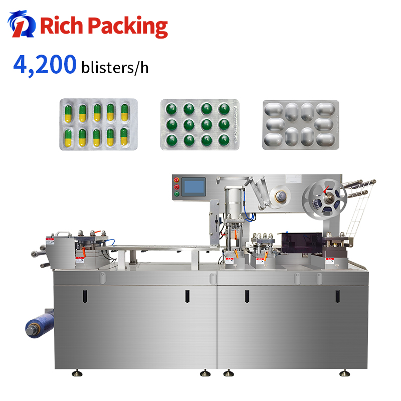 DPP-160Pro Automatic Capsule Tablet Blister Packing Machine