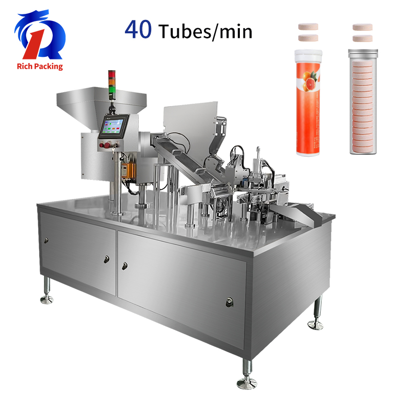 New Effervescent Tablet Tube Filling Machine