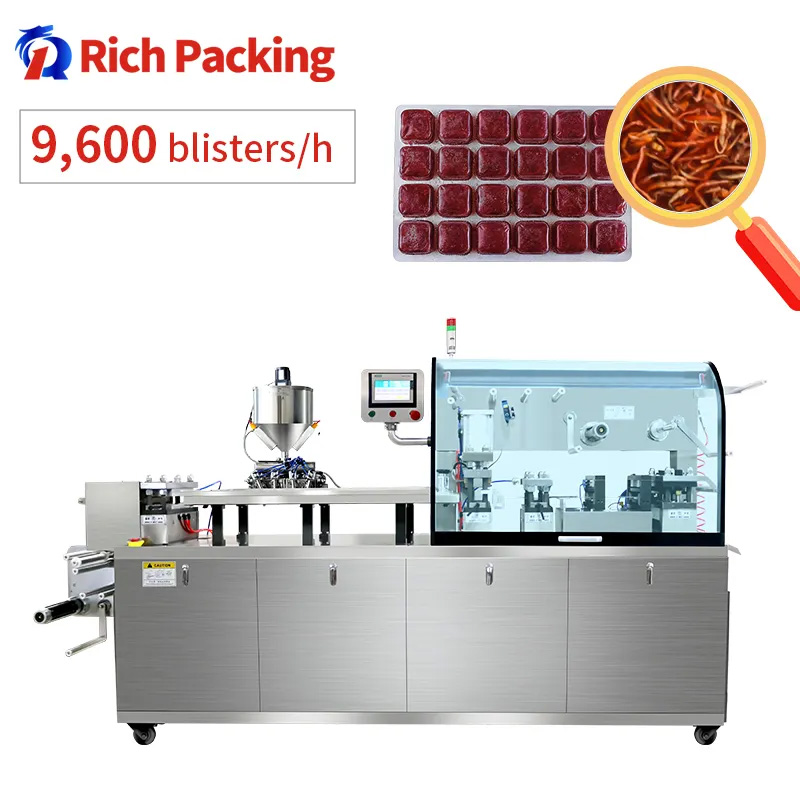 DPP-260S Red Worm Liquid Blister Packing Machine