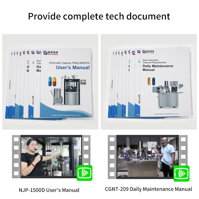 How to maintain the capsule filling machine?